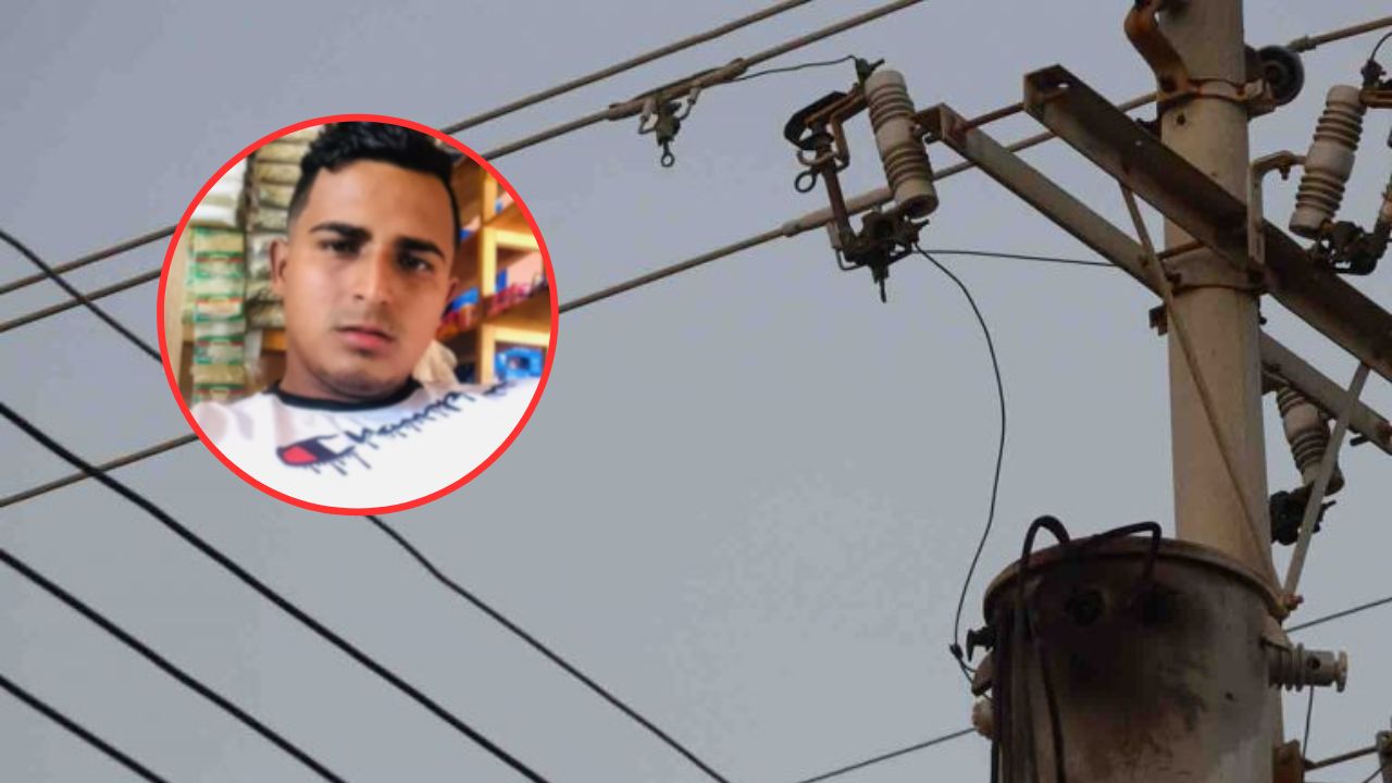 Joven pierde la vida al recibir descarga eléctrica mientras trabajaba en Juticalpa, Olancho