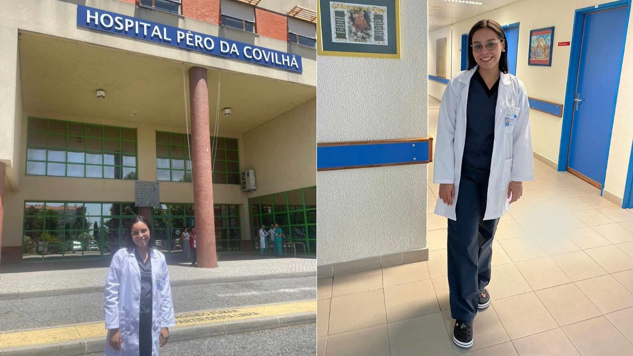 ¡Orgullo catracho! Hondureña destaca en Portugal; estudia Medicina y está en prestigioso programa de intercambio