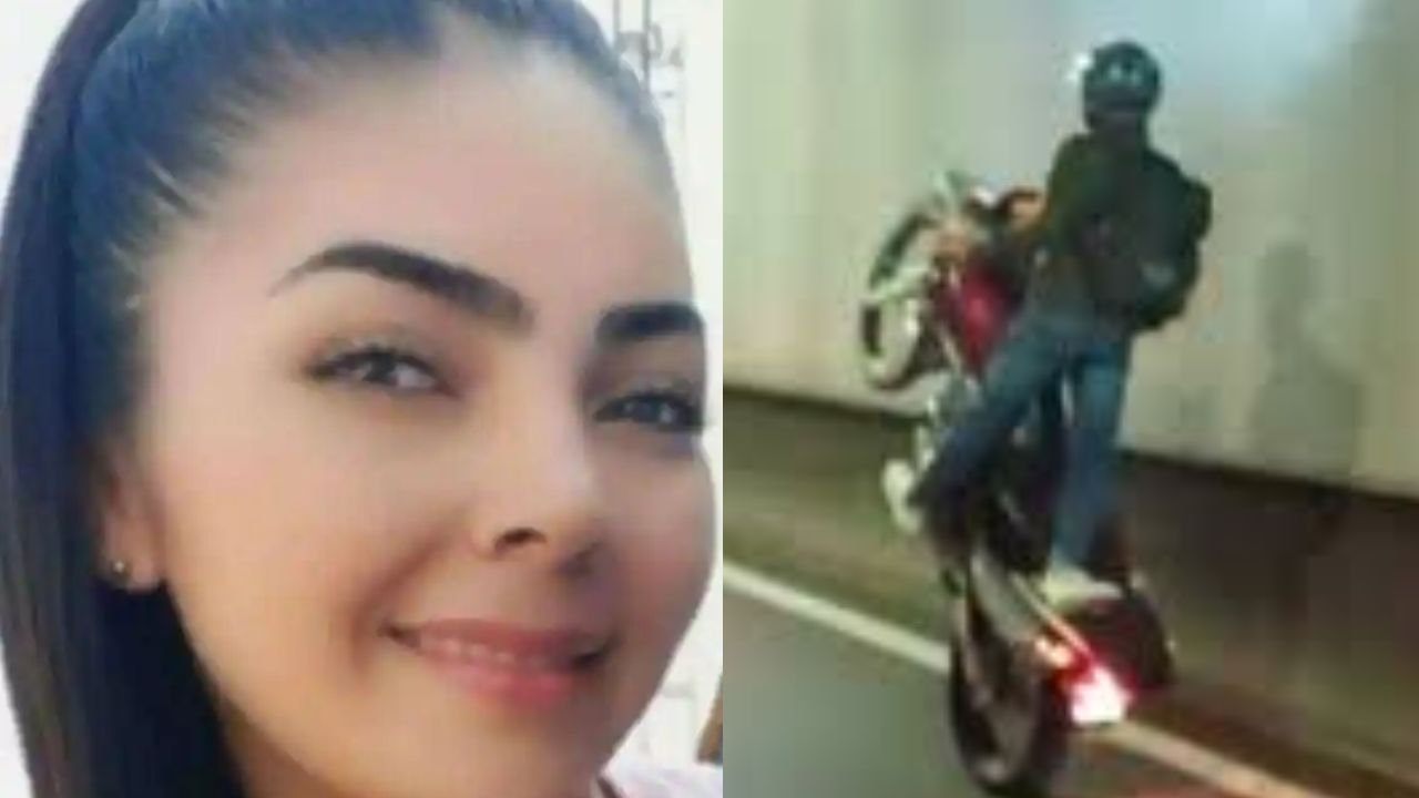 Muere mujer al caer de una motocicleta cuando el conductor iba haciendo piruetas