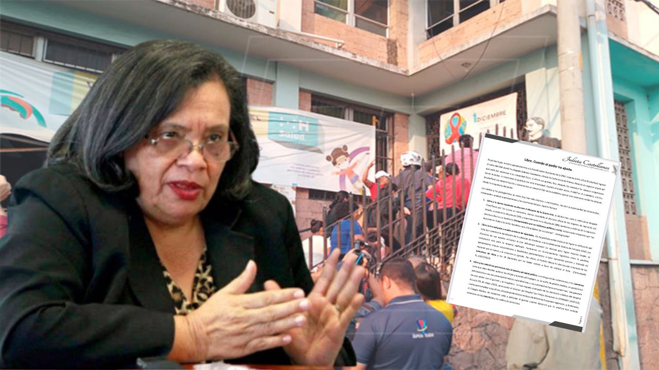 Libre y los colectivos precarizan la salud pública en Honduras: Julieta Castellanos
