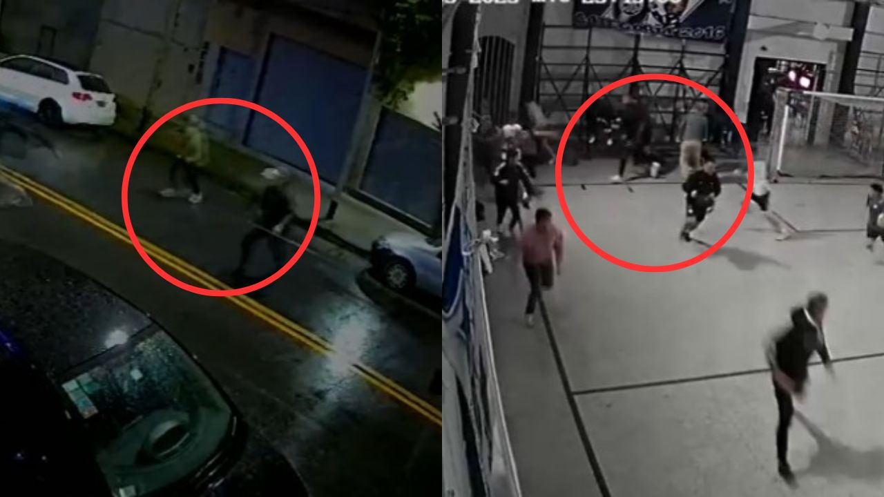 VÍDEO: Ladrones asaltan a jugadores en pleno partido de fútbol