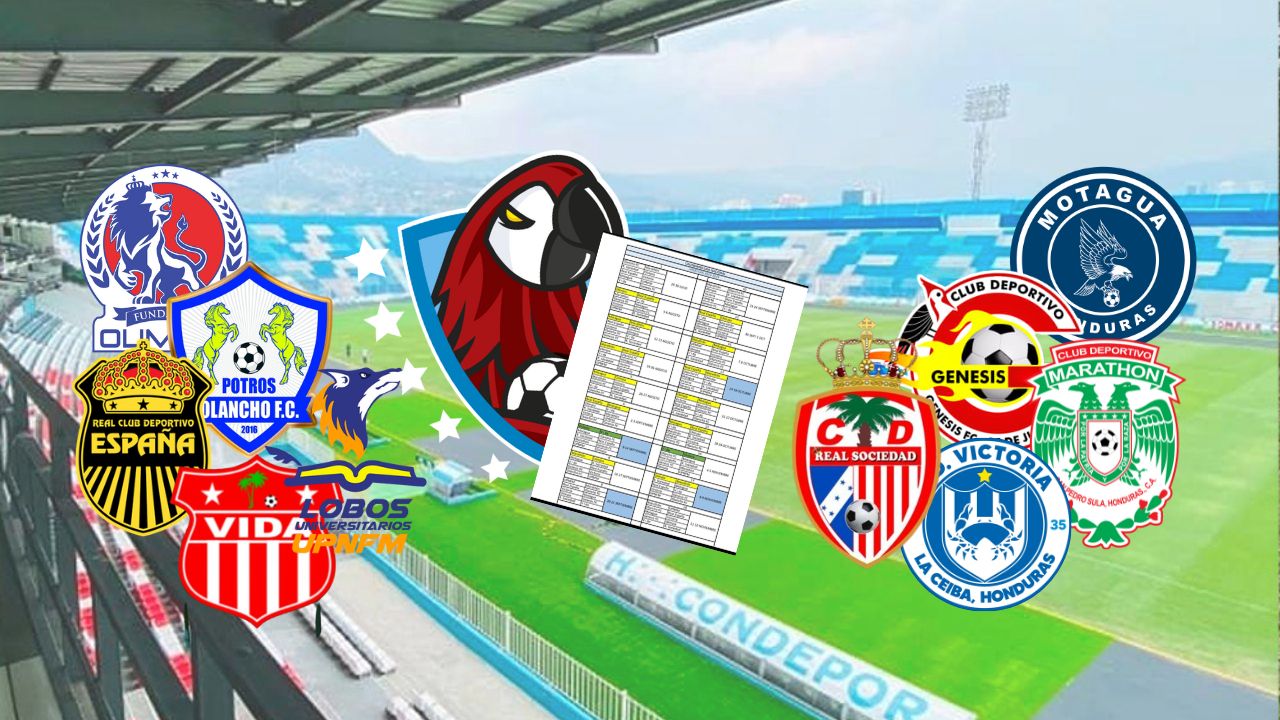 Liga Nacional anuncia calendario de juegos para torneo Apertura 2023-2024