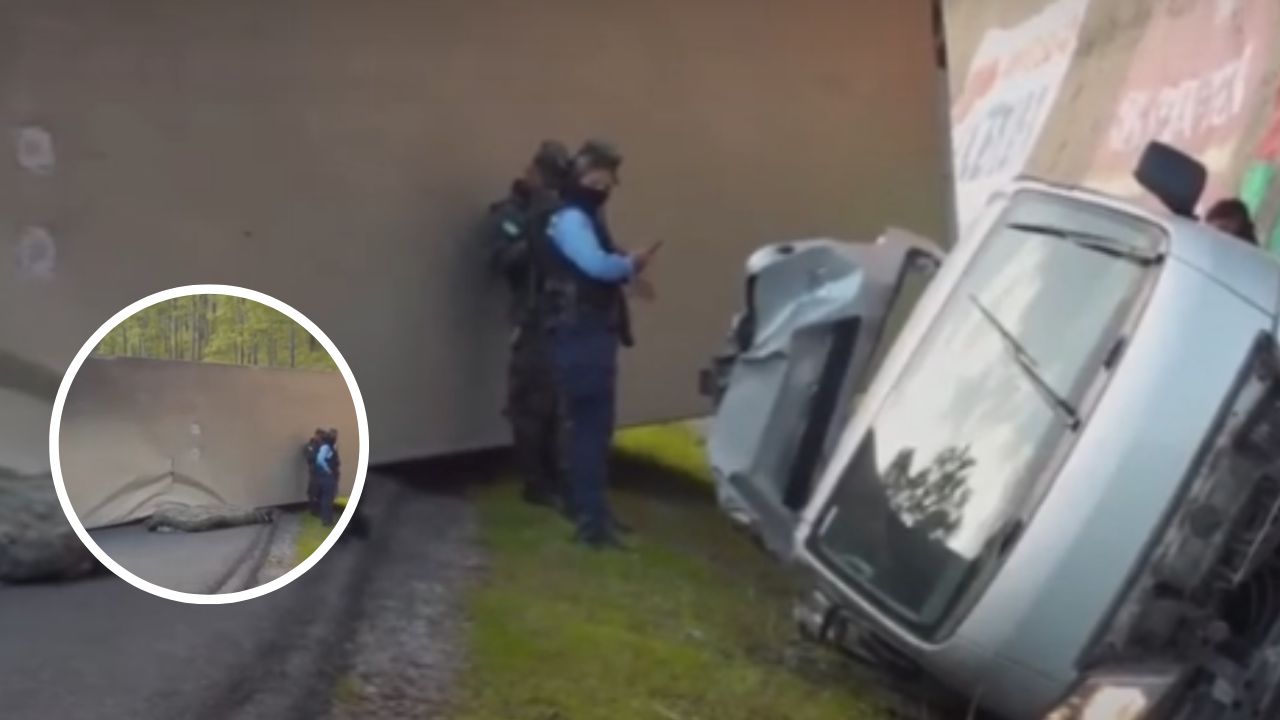 'Trasladaban un reo': Policía Militar pierde la vida al colisionar vehículo penitenciaro con rastra en la CA-5
