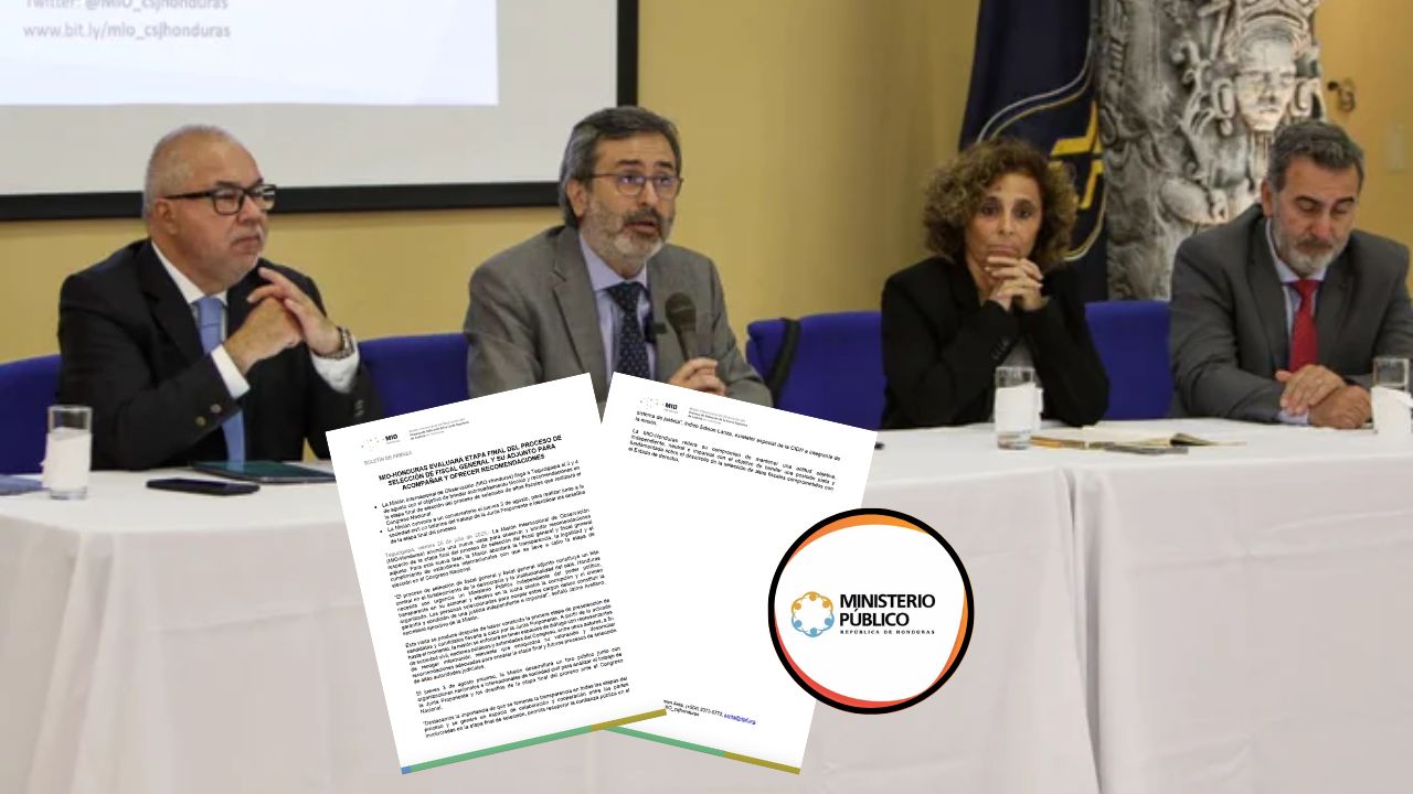 Misión internacional evaluará etapa final de la elección de fiscal general en Honduras