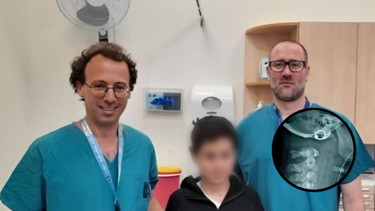 Médicos unen cabeza a niño que sufrió decapitación tras un accidente