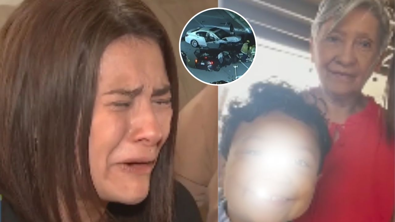 'No siento mi corazón': Mujer lamenta haber perdido a su mamá e hijo de 5 años en un accidente