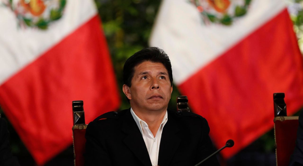 Pedro Castillo expresidente de Perú asegura que es víctima de un complot