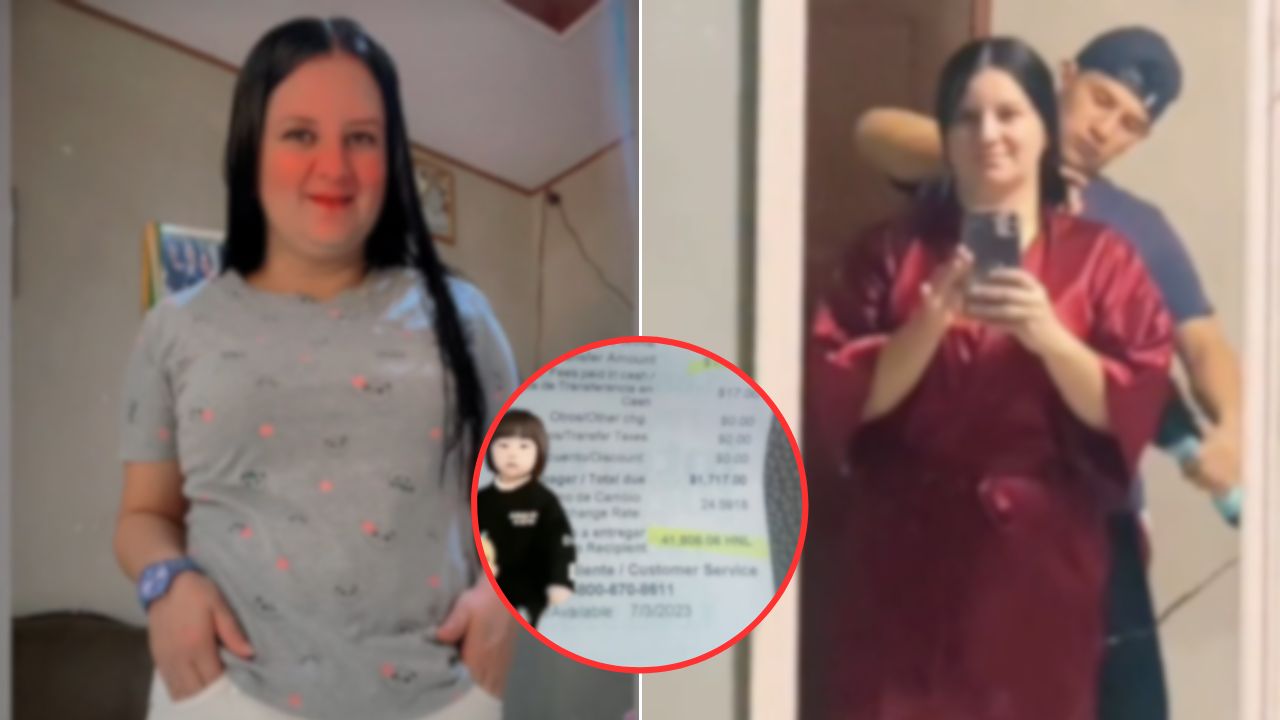 VIDEO: Hondureña presume que le depositaron más de 41 mil lempiras