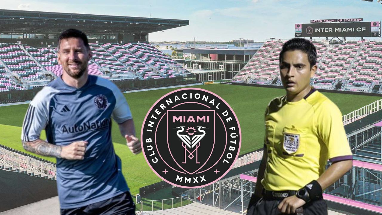 Saíd Martínez pitará encuentro en el que podría debutar Messi con el Inter Miami FC
