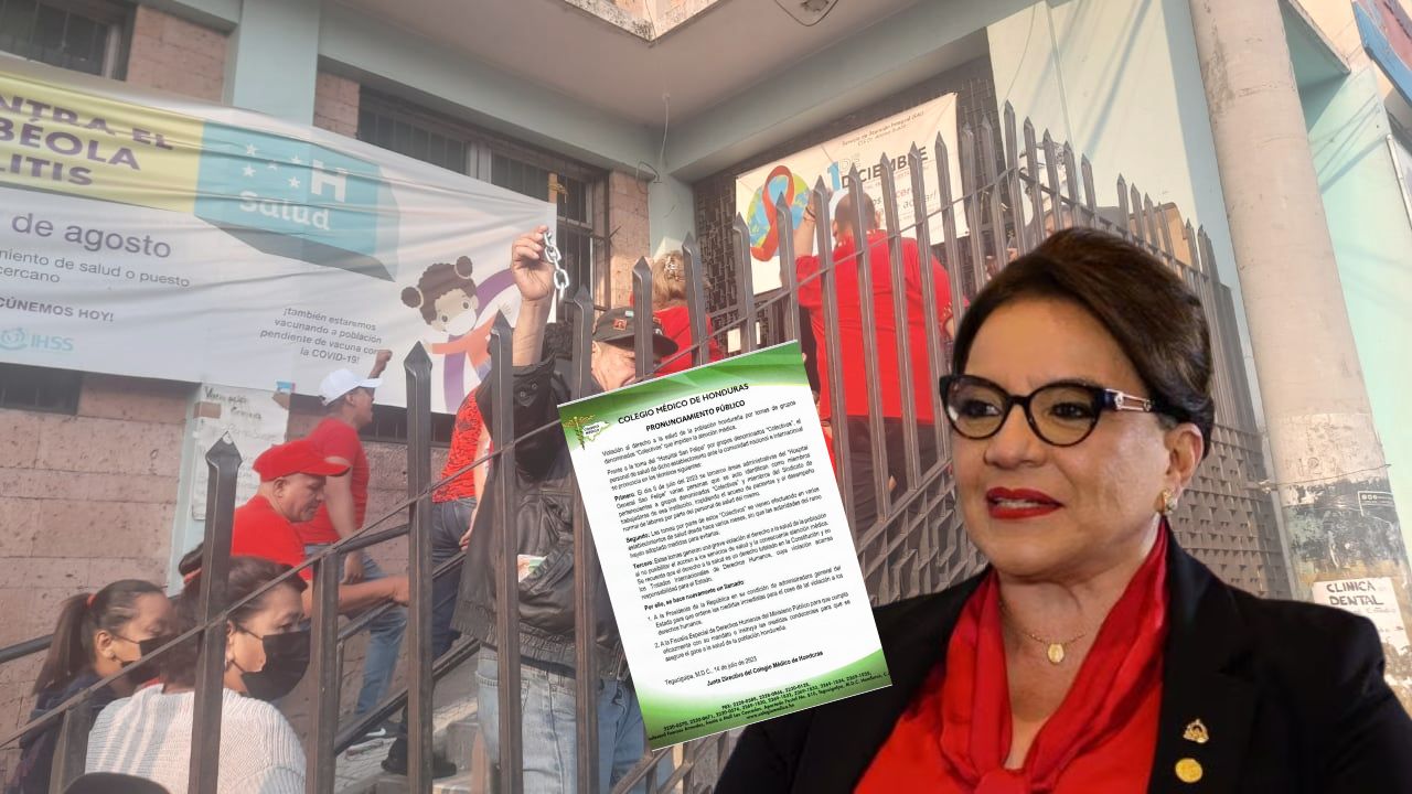 CMH insta a la presidenta a tomar medidas ante tomas de colectivos en centros de salud