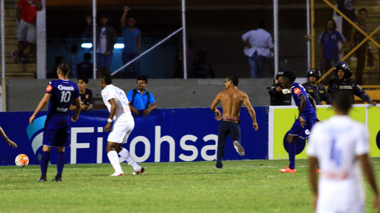 Rasquiña es recordado por "anotar un gol" en un clásico entre Olimpia y Motagua disputado en 2017. Foto: Honduras Soccer