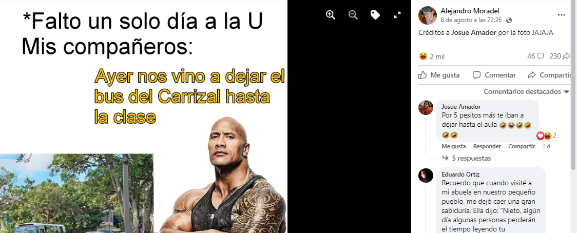 Algunos internautas aprovecharon para realizar memes sobre el cómico momento. Foto: Redes sociales