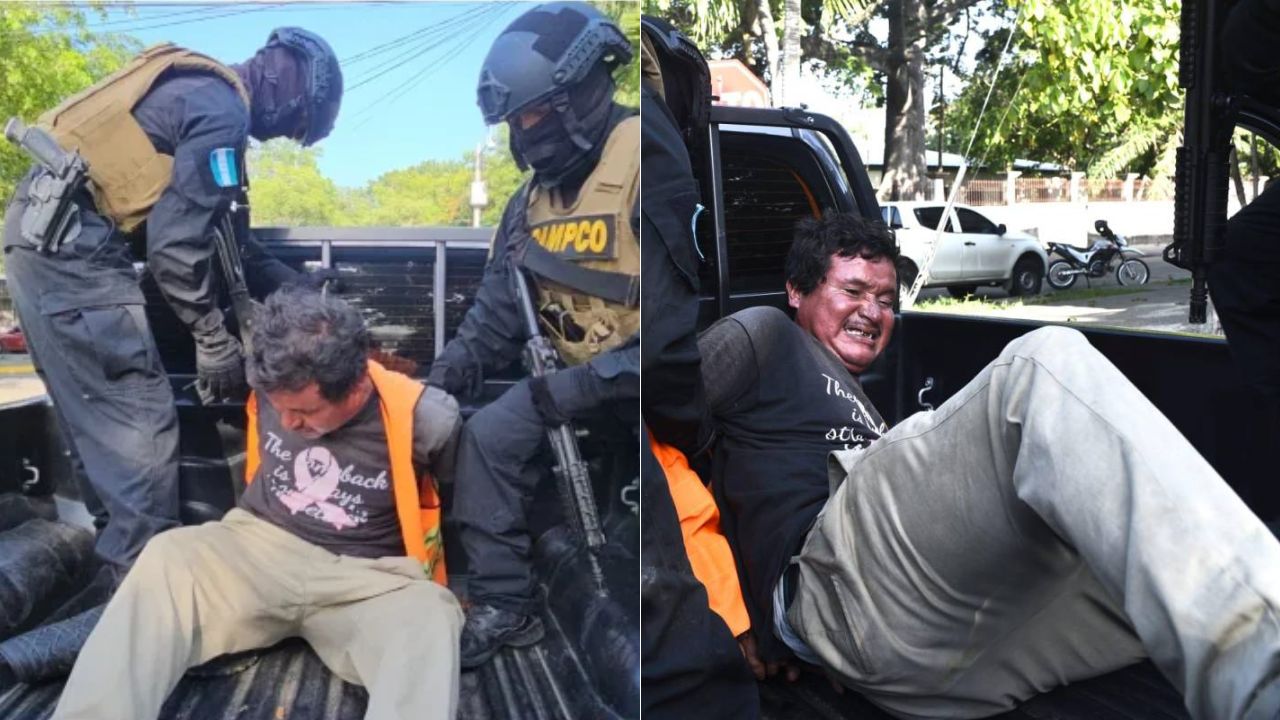 El hombre fue puesto a disposición de las autoridades correspondientes. Foto: Diseño HRN