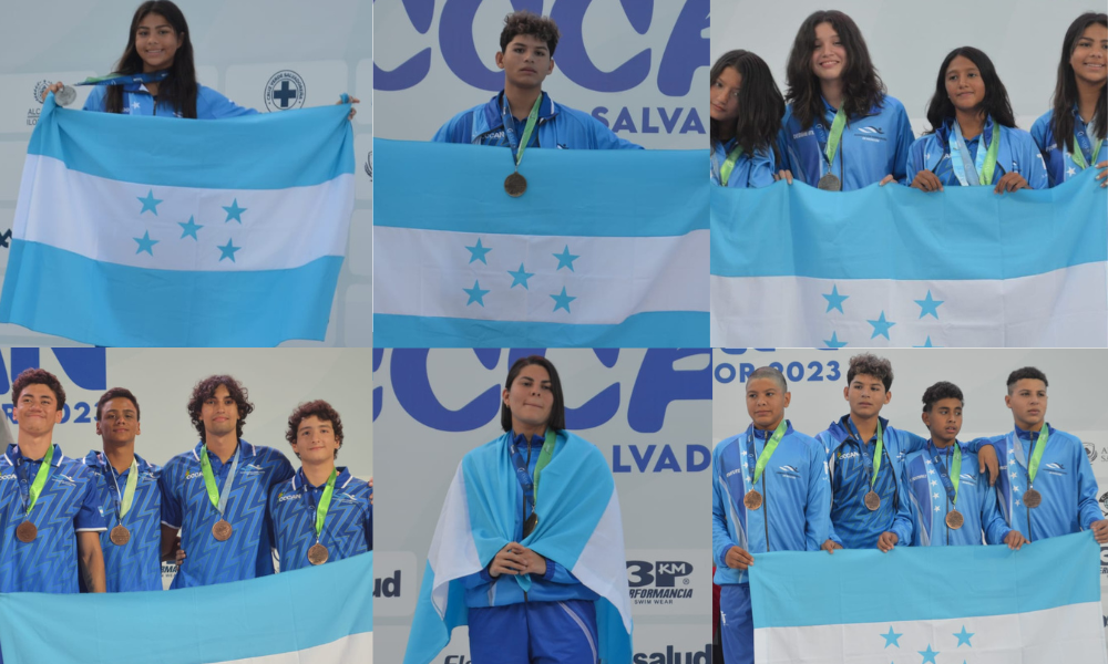 43 atletas hondureños forman parte del CCCAN. Foto: Más