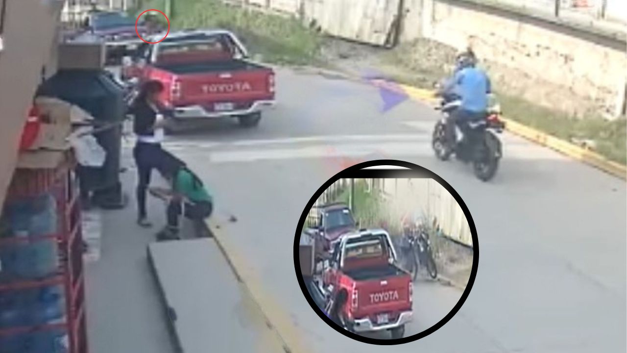'Andan buscando la muerte': captan a dos motociclistas colisionado entre sí en Lempira