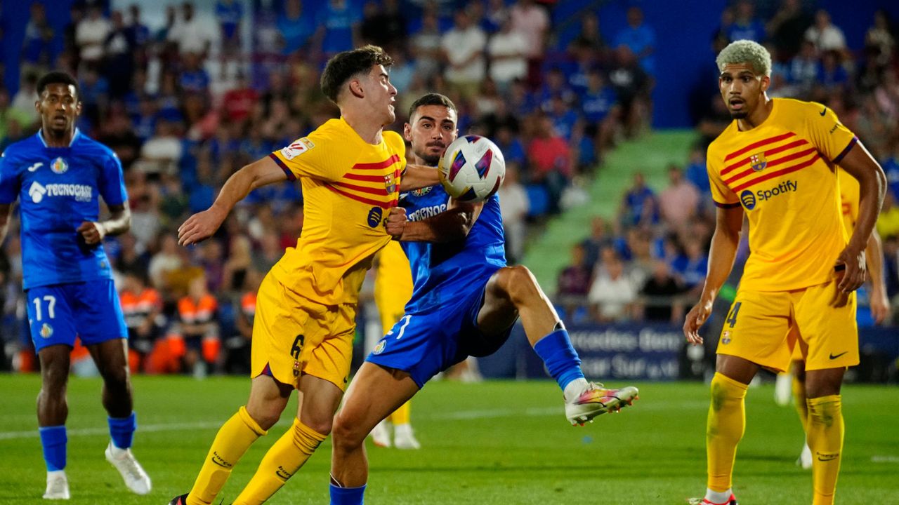 Barcelona empieza la defensa del título ante Getafe empatando 0-0