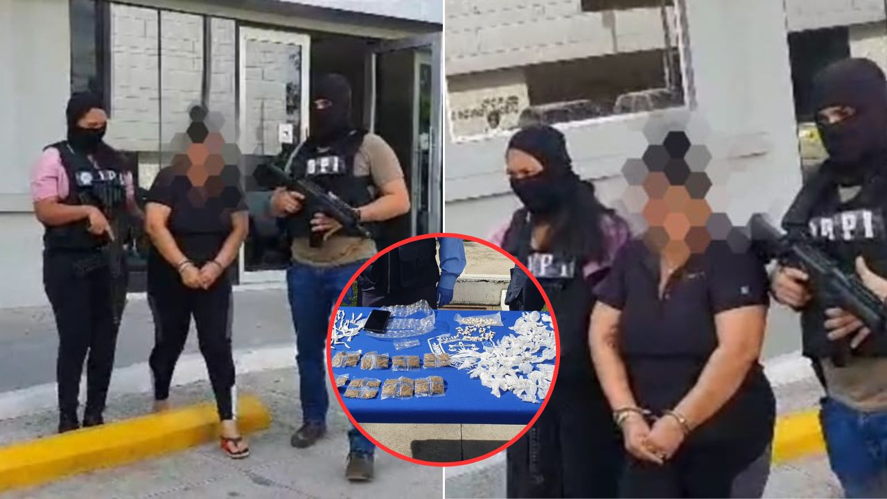 Capturan 'in fraganti' a presunta encargada de trasladar armas y drogas para la MS-13 en Cortés