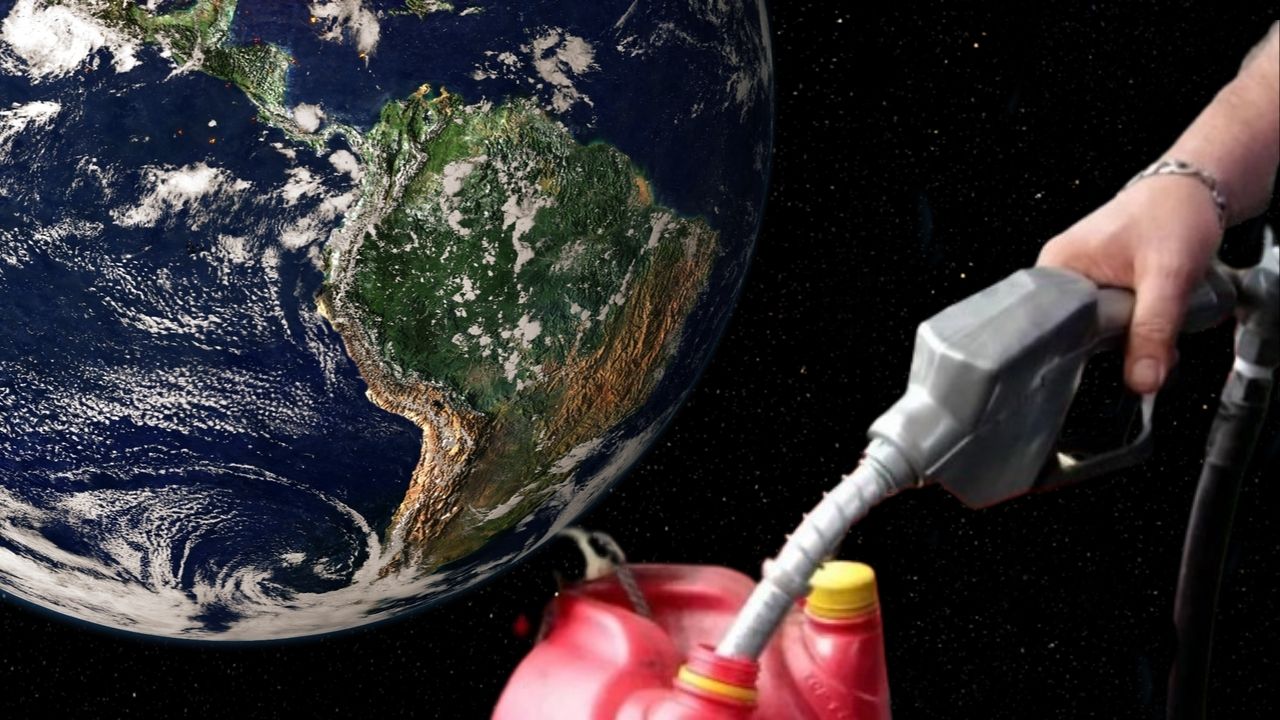 ¿Cuánto se paga por galón de combustible en países de América Latina?