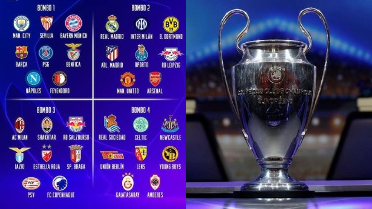 ¿Cómo quedaron los grupos de la Champions League 2023-24? Así fue el sorteo de los equipos
