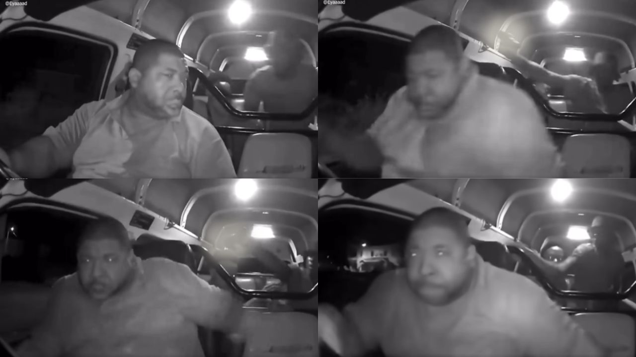 ¡Buena estrategia! Conductor de autobús se salva de asalto manejando a toda velocidad