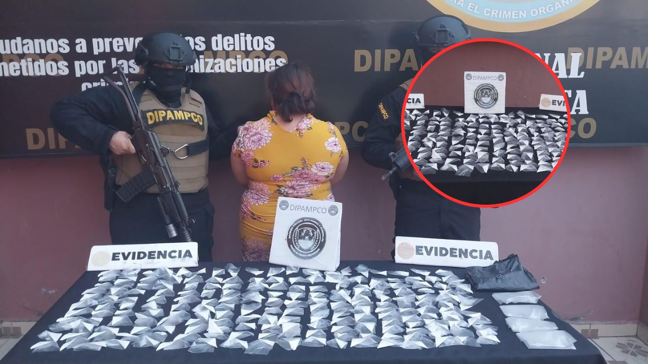 Detienen a adolescente por suponerla responsable de venta de drogas en Choluteca