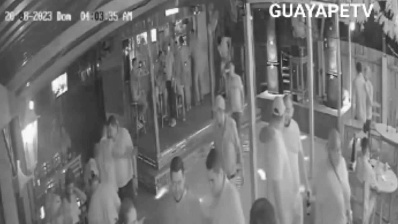 VÍDEO: Así fue el momento en que le quitaron la vida a dos hombres en una discoteca en Colón