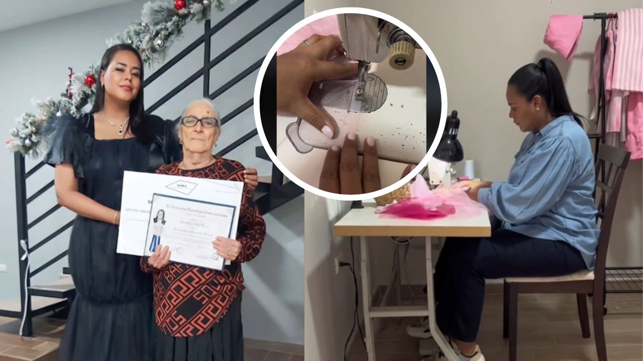 'Convertí el dolor en arte': diseñadora hondureña encuentra su inspiración en su mamá fallecida