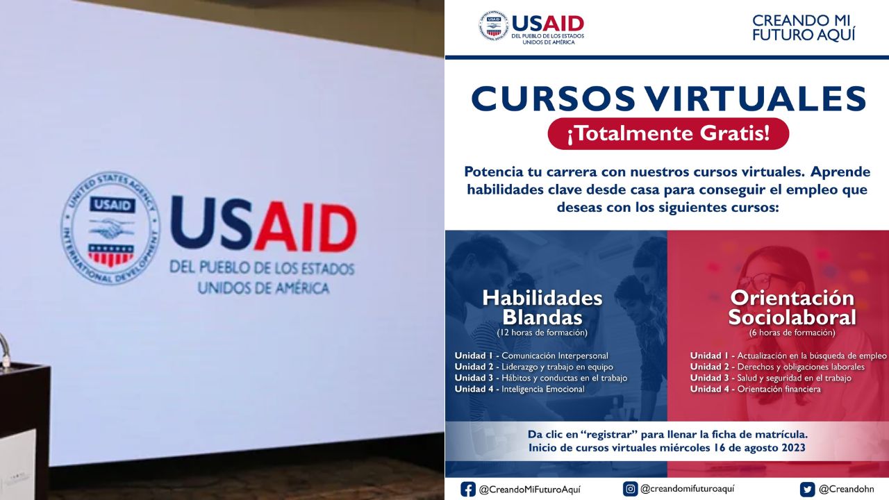 USAID ofrece dos cursos en línea gratuitos para que te prepares en el mundo laboral