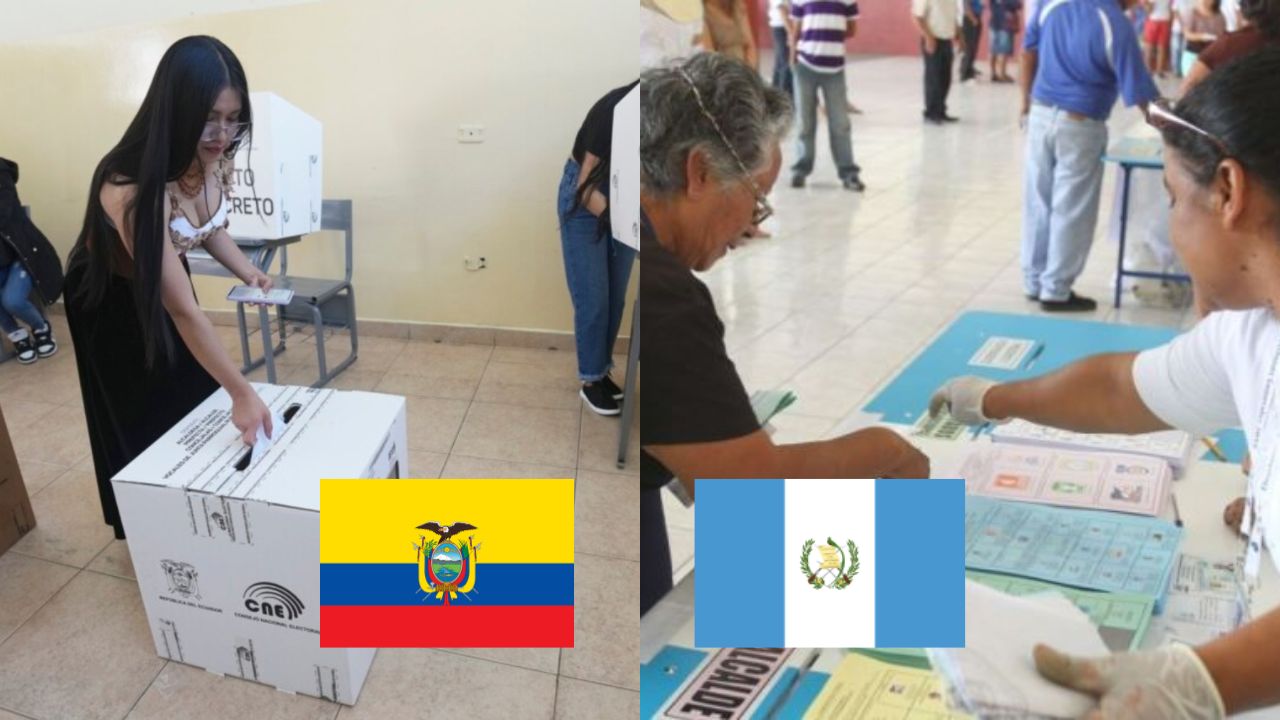 Elecciones en Ecuador y Guatemala apuntan a una escalada en contra de los gobernantes en ejercicio
