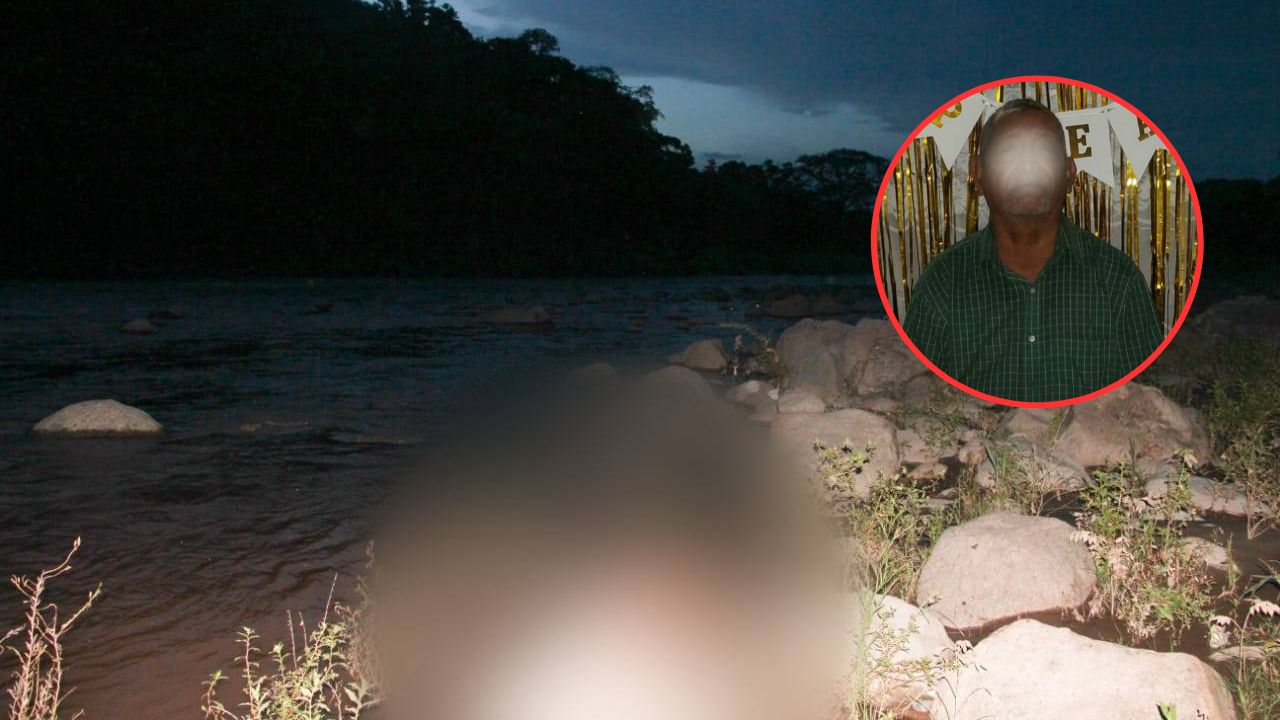 Encuentran sin vida a hombre de 84 años, flotando en el río Ulúa