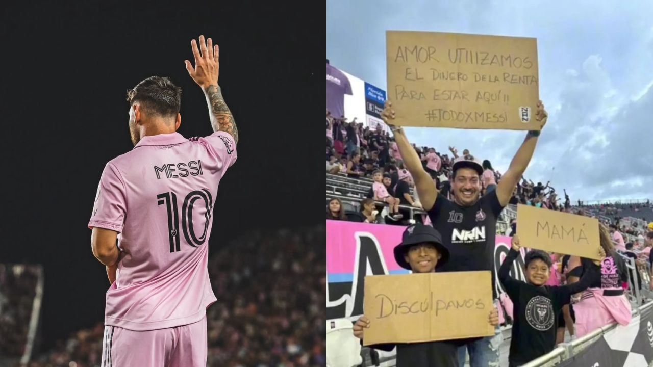 'También haría lo mismo': Familia gasta dinero de la renta para ir a ver a Lionel Messi