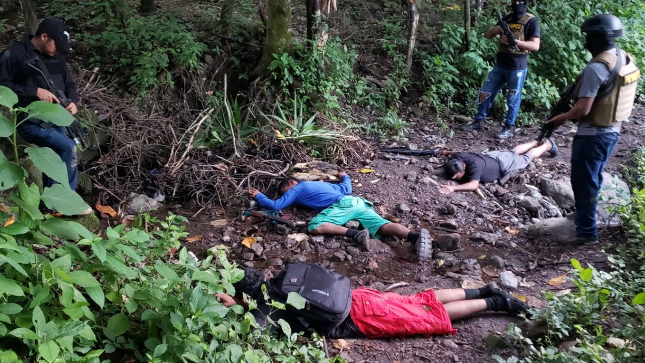 Desarticulan a peligrosa banda 'Los Zorros' y capturan a tres de sus integrantes en Choluteca