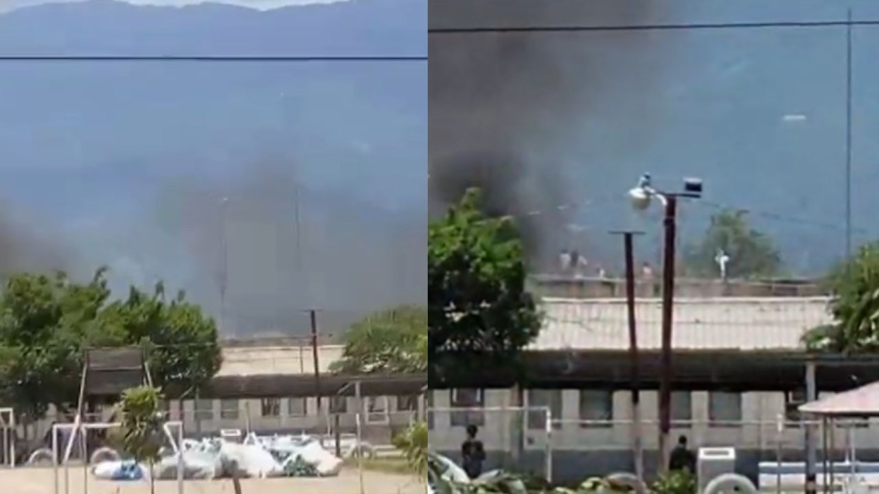 Intento de amotinamiento desata incendio en Centro Penal de Comayagua