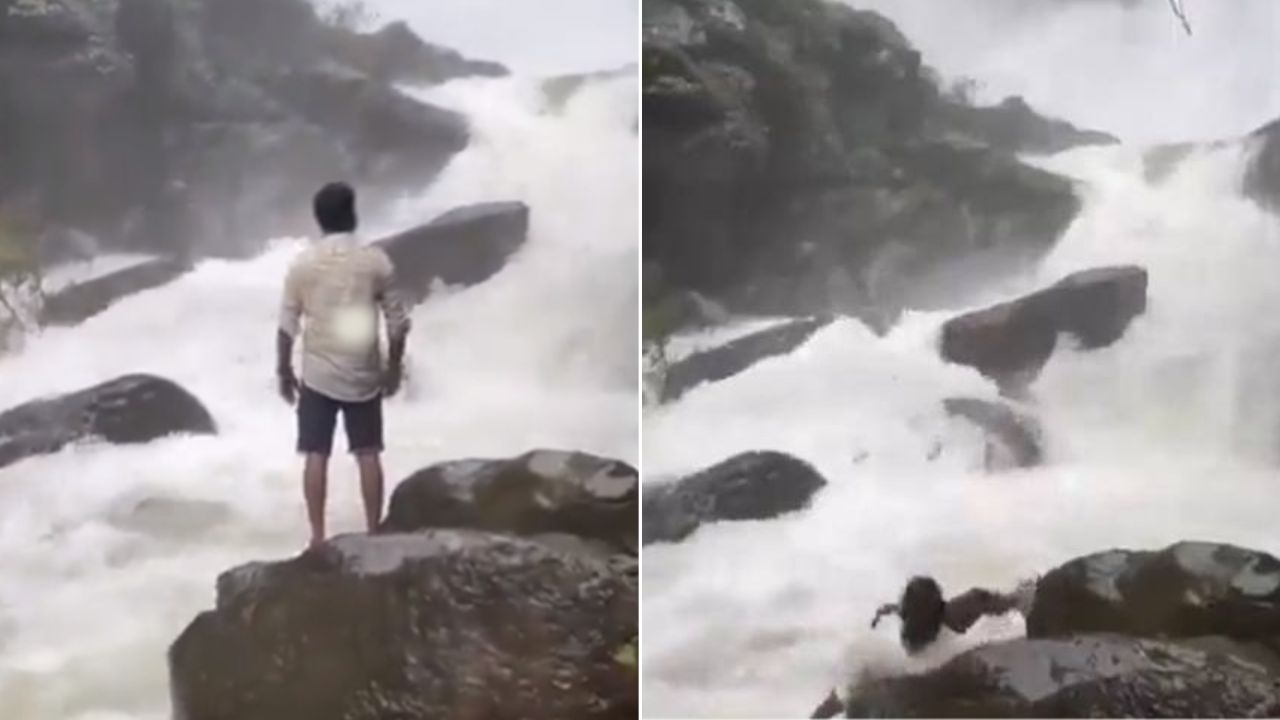 Encuentran el cuerpo sin vida del joven que se resbaló en una catarata por grabarse