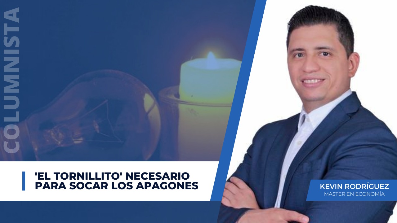 'El Tornillito' necesario para socar los apagones