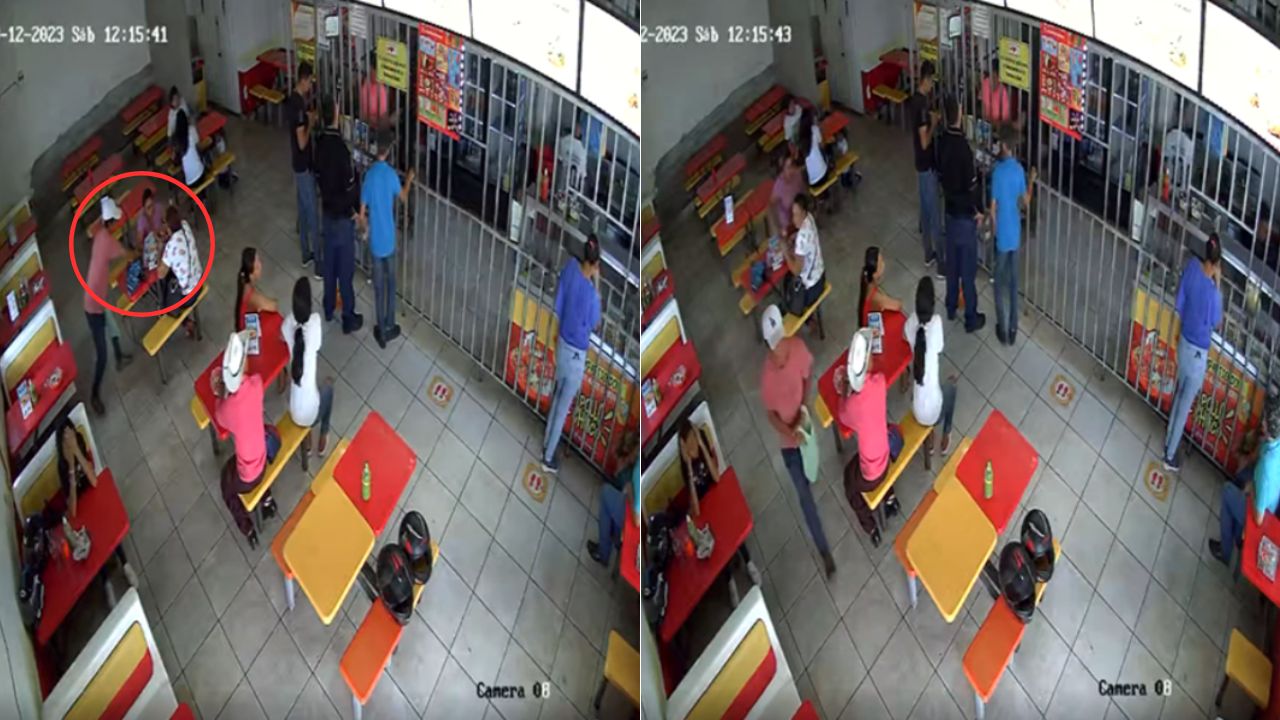 ¡Se lo arrebató! Ladrón le robó celular a mujer en un mercado de SPS