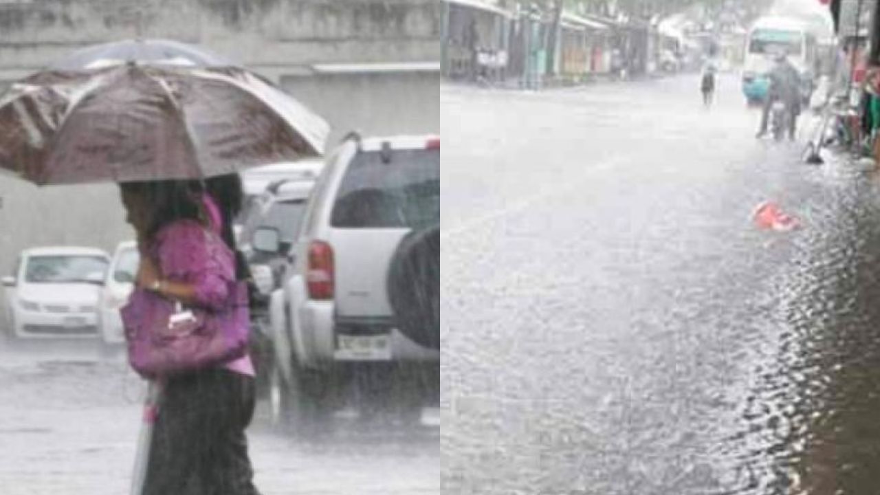 Fin de semana en el país estará marcado por lluvias, chubascos y actividad eléctrica