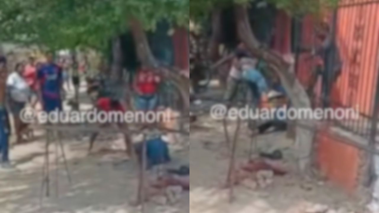 VIDEO: Madre le quita la vida a machetazos a hombre que abusó de su hija