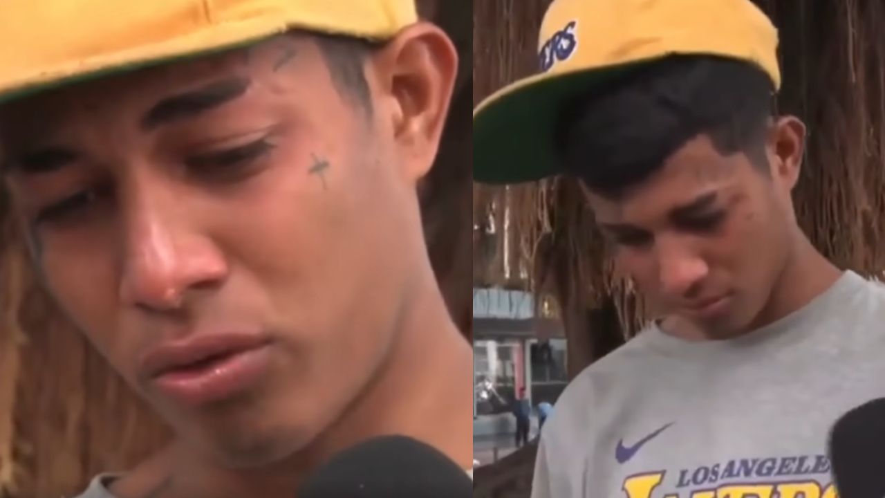 'Duele haber salido de mi país por falta de oportunidades', el llanto de migrante venezolano en Honduras