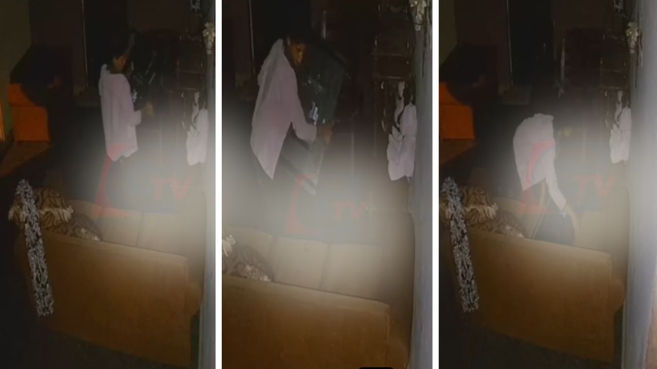 VÍDEO: hondureña empastilló a los dueños de una casa para entrar a robar un televisor