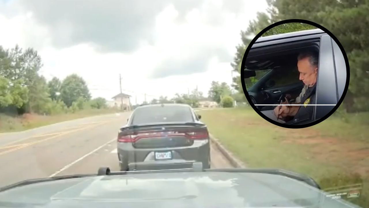 VÍDEO: Agente de tránsito multa por exceso de velocidad a su propio jefe