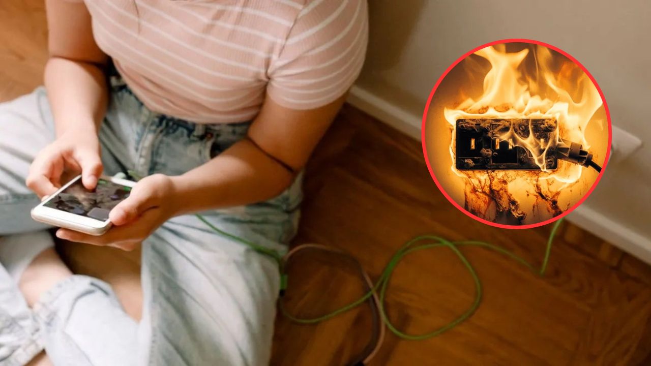 Niña muere electrocutada al poner a cargar su celular en una extensión en mal estado