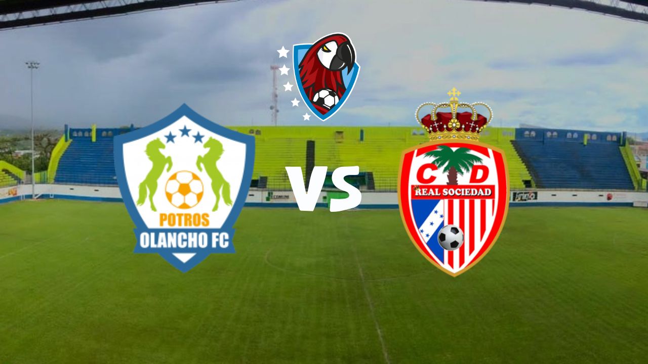 Olancho FC vs. Real Sociedad EN VIVO hoy: hora y canal del partido reprogramado entre Potros y Aceiteros