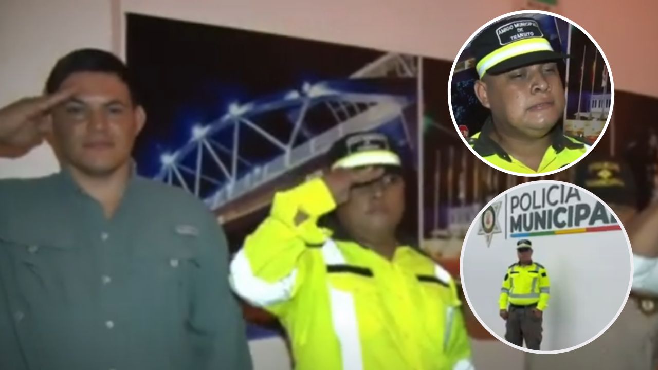 Edwin Fúnez, el primer sampedrano con discapacidad que se convierte en policía municipal