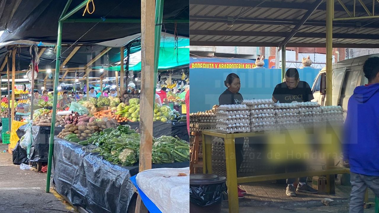 Huevos y verduras aumentan de precio en mercados capitalinos; frijol mantiene su precio