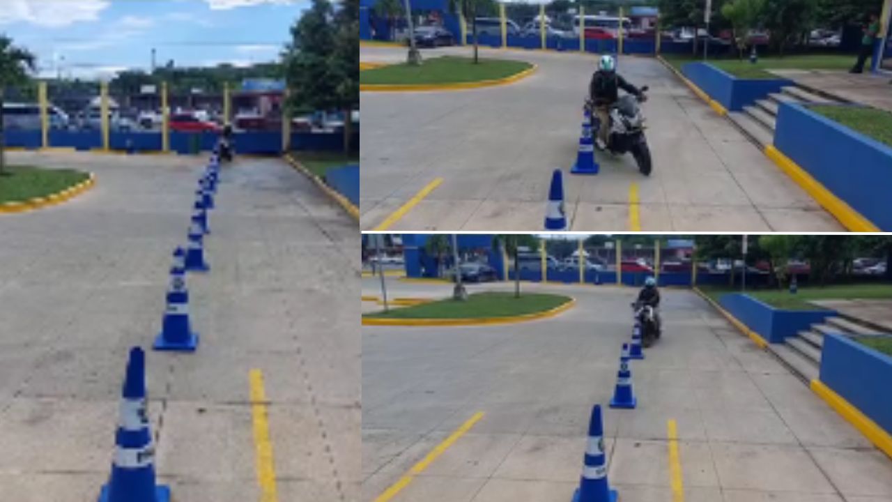 ¿Eres conductor de motocicleta? Así son las pruebas prácticas para solicitar la licencia por primera vez