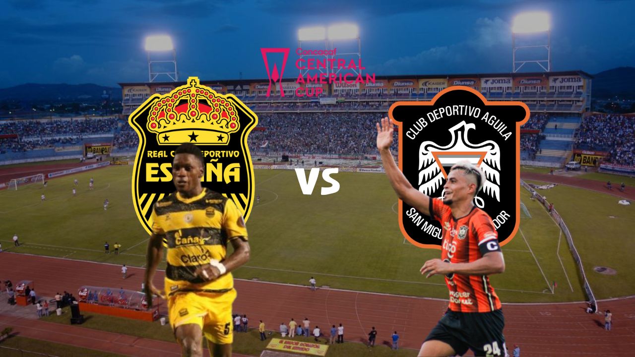 Real España vs. CD Águila EN VIVO hoy: hora y canal del partido por la Copa Centroamericana de Concacaf