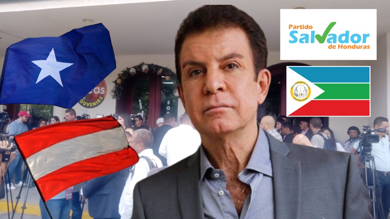 Conforman Bloque de Oposición Ciudadana entre partidos de oposición y Salvador Nasralla