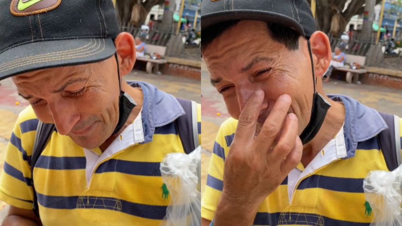 'Me humillan por ser pobre': hondureño relata llorando que es discriminado por vender agua