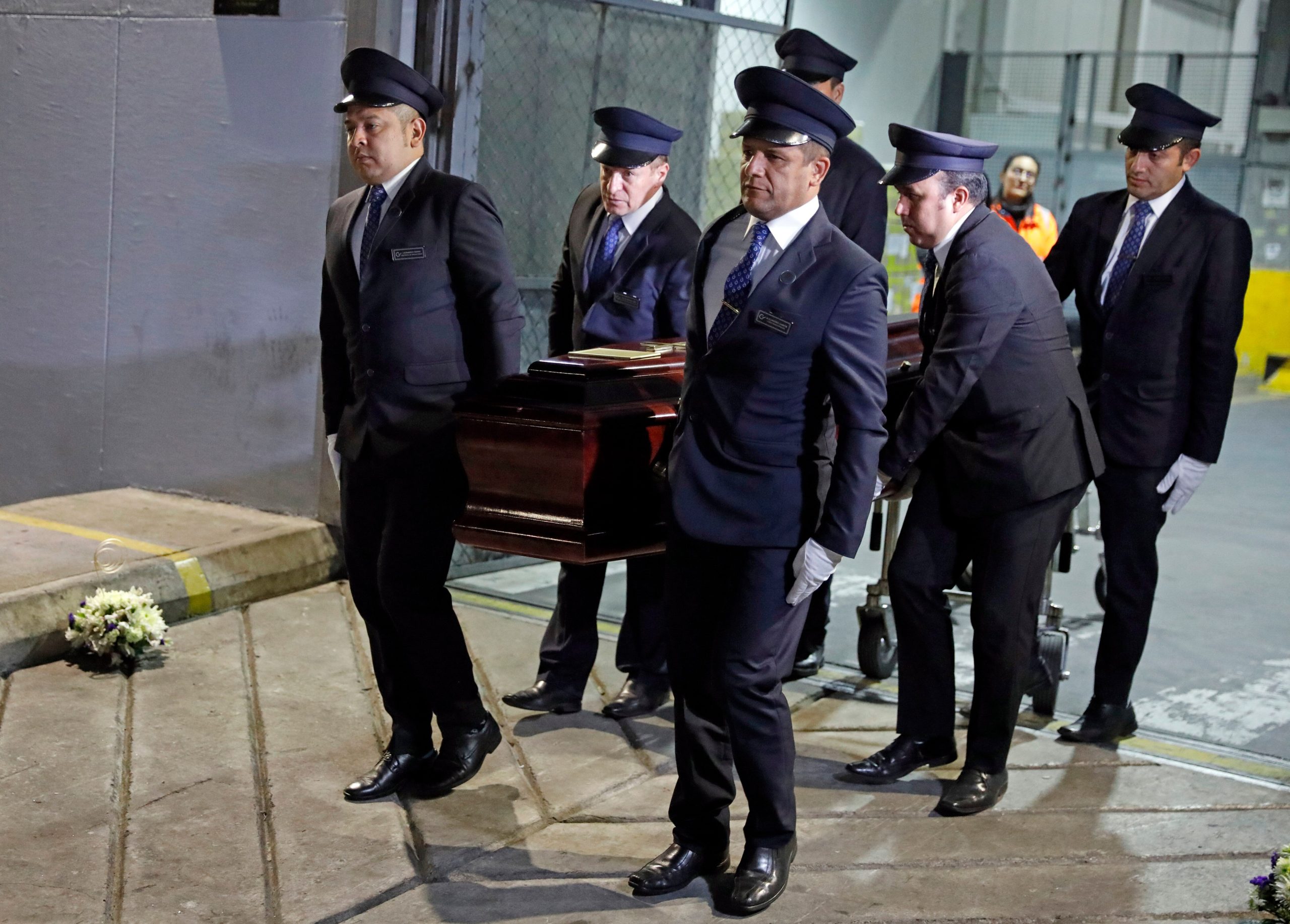 El cuerpo de Fernando Botero llegó a Colombia la noche del 21 de septiembre. Foto: Infobae